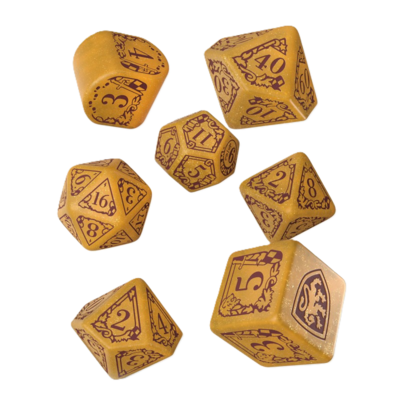 Harry Potter Gryffindor Modern Dice Set: Gold