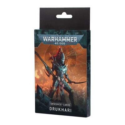 Datasheet Cards: Drukhari (English)