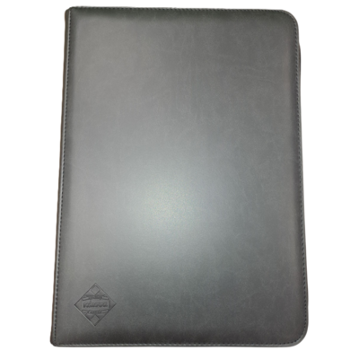 9-Pkt Premium Zippered Binder Black