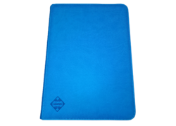 9-Pkt Premium Zippered Binder Dark Blue