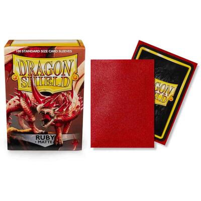 Dragon Shield Matte Ruby