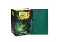 DS Matte Dual Mettalic Green/Power Sleeves 100ct
