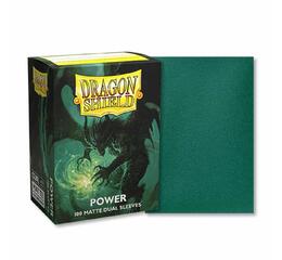 DS Matte Dual Mettalic Green/Power Sleeves 100ct