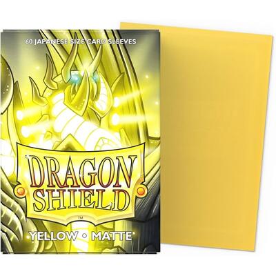 Dragon Shield Yellow Japan Matte 60ct