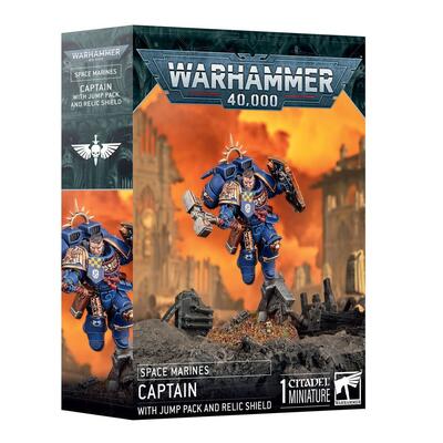 S/M: Captain W/jump Pack & Relic Shield