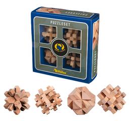 Puzzleset, Number One, Beech, 4 Brainteasers