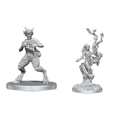 D&D Nolzur's Mini: Satyr & Dryad