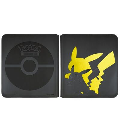 PKM Elite Series: Pikachu 12-Pkt Zippered PRO-Binder