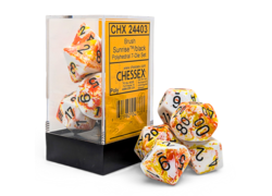 Brush Sunrise Polyhedral 7-Die Set