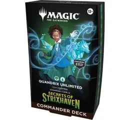Secrets of Strixhaven Quandrix Unlimited Commander Deck