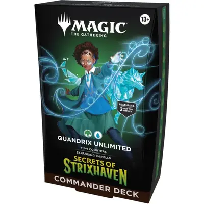Secrets of Strixhaven Quandrix Unlimited Commander Deck