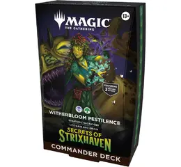 Secrets of Strixhaven Witherbloom Pestilence Commander Deck