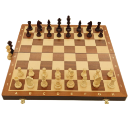 Wooden Chess Set Polish Series (King 3.75", Board 52mm)