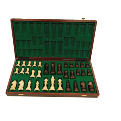 Wooden Chess Set Polish Series (King 3.75", Board 52mm)