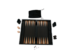 Wooden Folding Backgammon Set (52x42cm Board)
