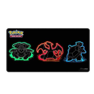 Pkm Neon Kanto Foil Playmat