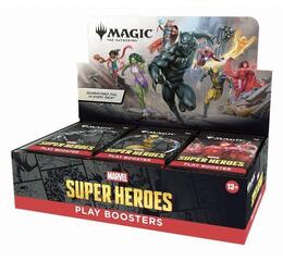 Marvel Super Heroes Play Booster Display