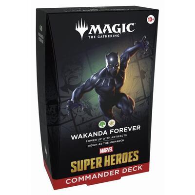 Marvel Super Heroes Wakanda Forever Commander Deck