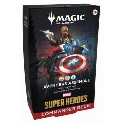 Marvel Super Heroes Avengers Assemble Commander Deck