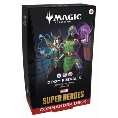 Marvel Super Heroes Doom Prevails Commander Deck