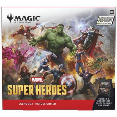 Marvel Super Heroes Heroes United Scene Box