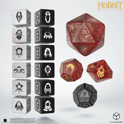 The Hobbit TCG Dice Set: Ember Hearth