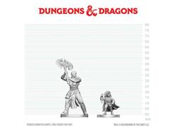 D&D Nolzur's Mini: Goliath Barbarian & Halfling Rogue