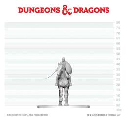 D&D Nolzur's Mini: Nimblewright Steed with Rider