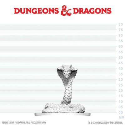 D&D Nolzur's Mini: Guardian Naga