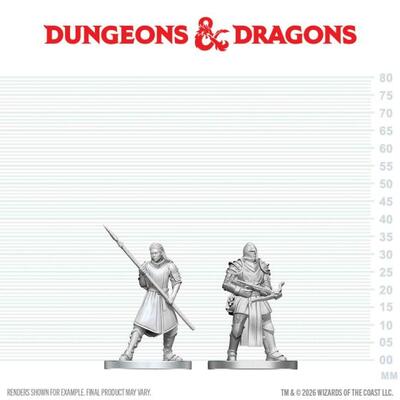 D&D Nolzur's Mini: Town Guards