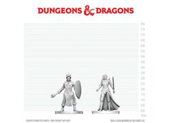 D&D Nolzur's Mini: Black Gauntlet & Zhentilar Paladin of Bane