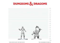 D&D Nolzur's Mini: Cultist of Bane & Dwarf Zhentilar Soldier