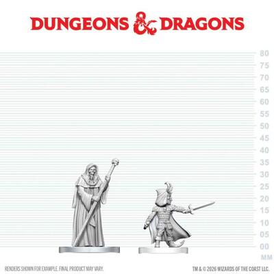 D&D Nolzur's Mini: Cultist of Bhaal & Cultist of Myrkul