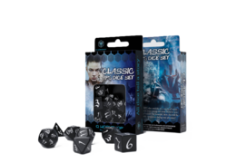 Classic RPG Dice Set: Black & White