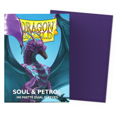 DS Standard Matte Dual Soul & Petrol Sleeves 100ct