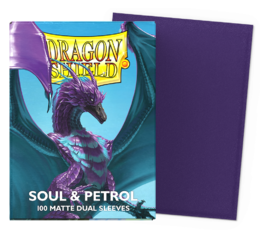DS Standard Matte Dual Soul & Petrol Sleeves 100ct