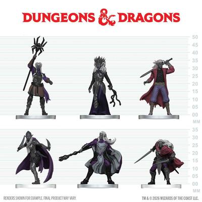 DD5 Icons: Drow Warband
