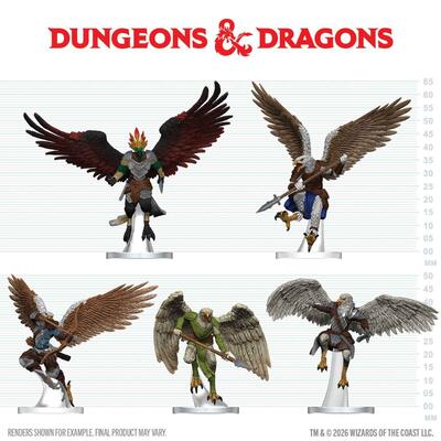DD5 Icons: Aarakocra Flock