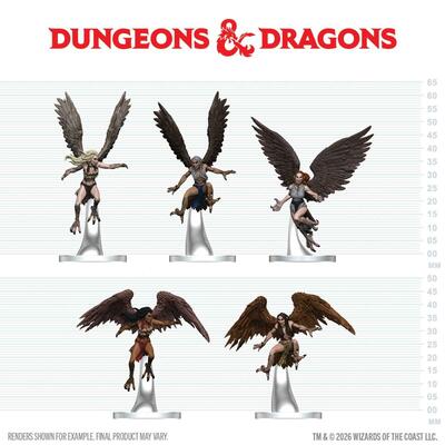 DD5 Icons: Harpy Flock