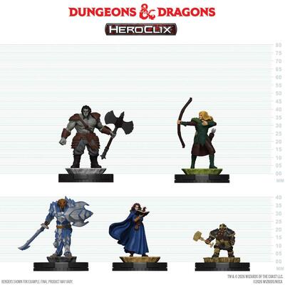 D&D HeroClix: Series One Booster Brick