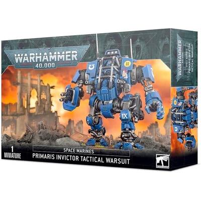 Space Marines Primaris Invictor Tactical Warsuit