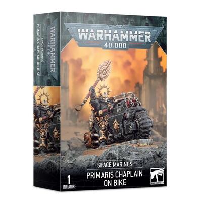 Space Marines:Primaris Chaplain On Bike