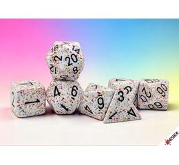 Speckled Birthday Polyhedral 7-Die Set