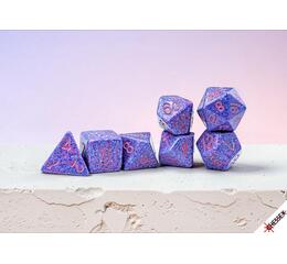 Speckled Purple Passion Polyhedral 7-Die Set