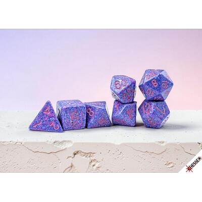 Speckled Purple Passion Polyhedral 7-Die Set