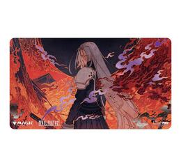 Magic FIN Foil Playmat Nibelheim Aflame