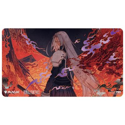 Magic FIN Foil Playmat Nibelheim Aflame