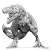 D&D Nolzur's Mini: Tyrannosaurus Zombie