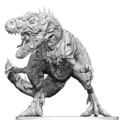 D&D Nolzur's Mini: Tyrannosaurus Zombie