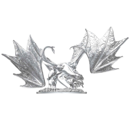 D&D Nolzur's Mini: Young Sapphire Dragon